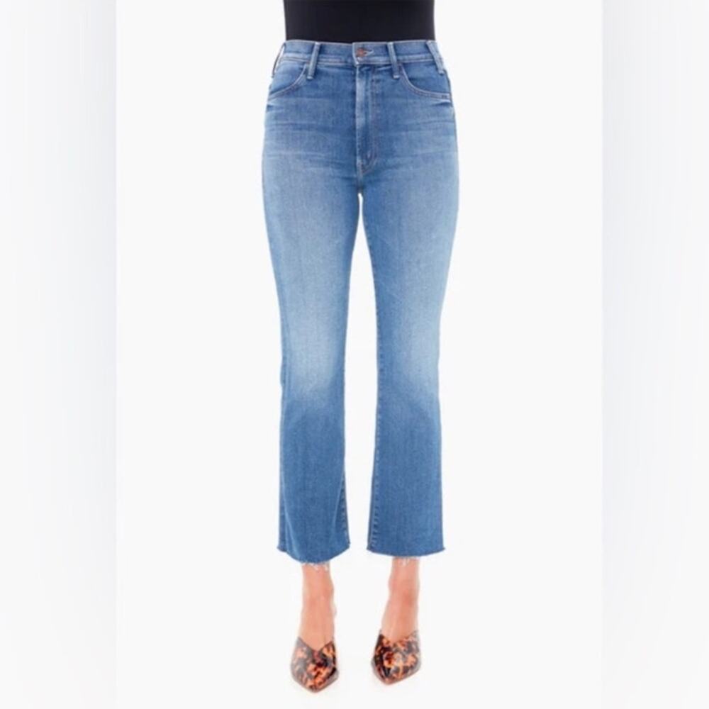 Mother The Hustler Ankle Fray Jeans Satisfaction, Guaranteed Size 24